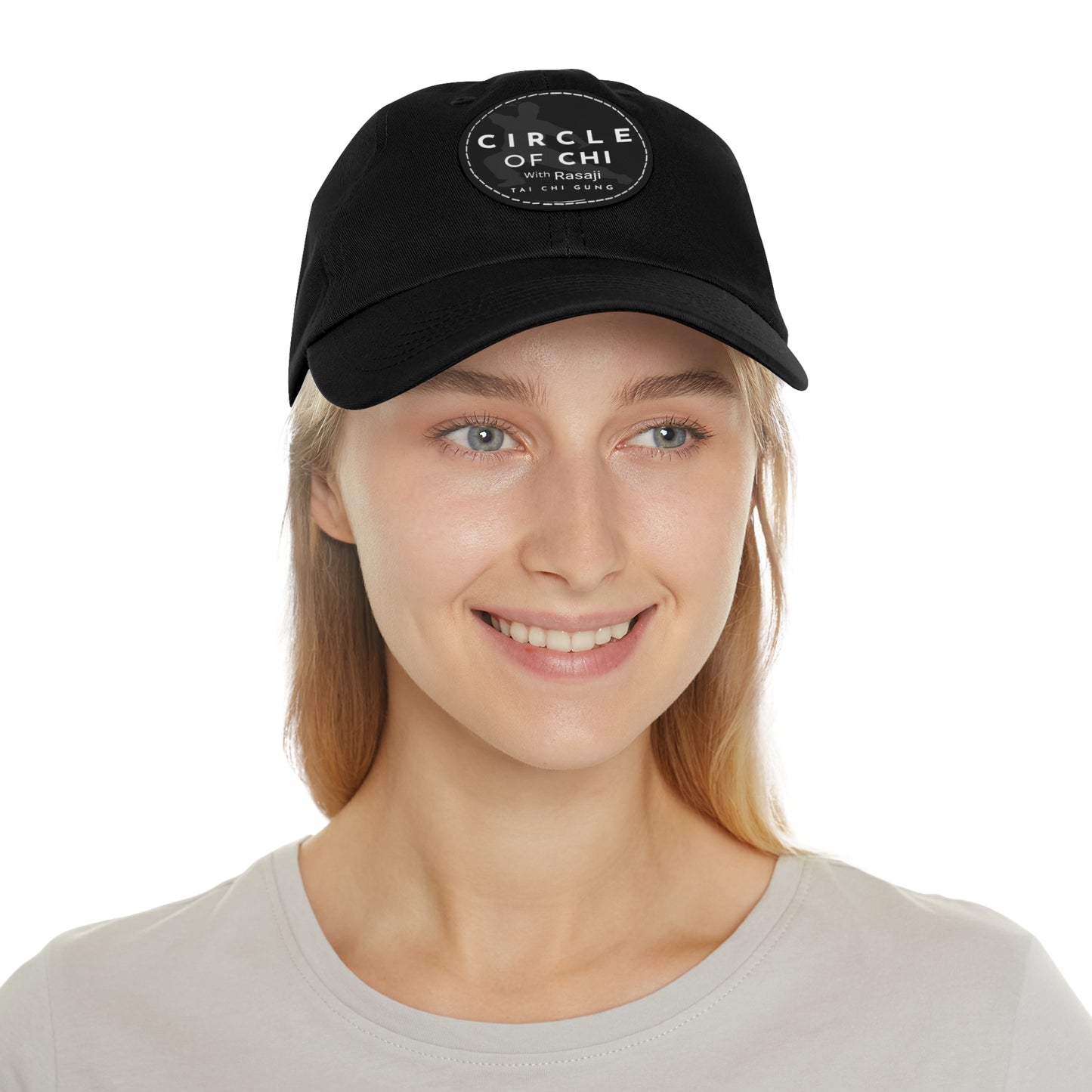Circle of Chi Dad Hat with Leather Patch