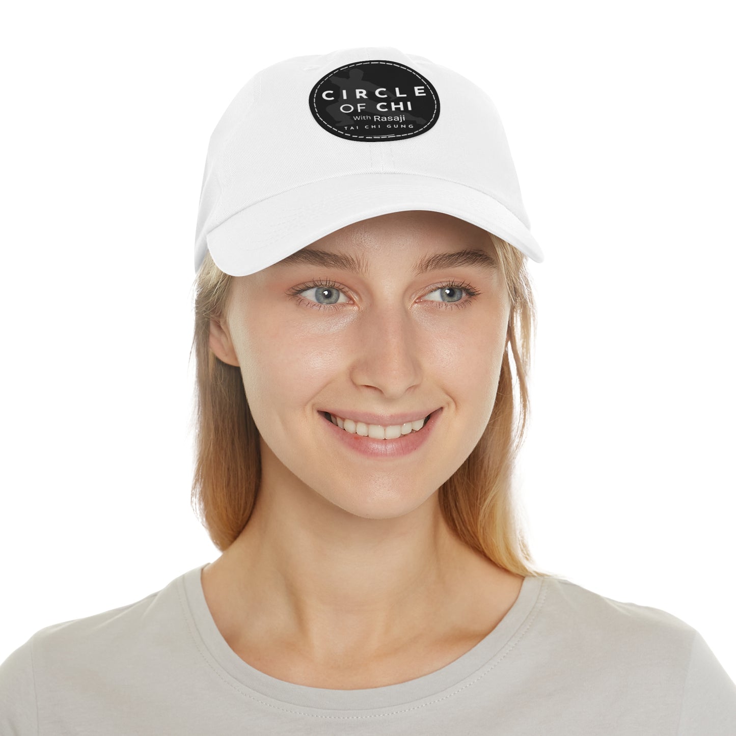 Circle of Chi Dad Hat with Leather Patch