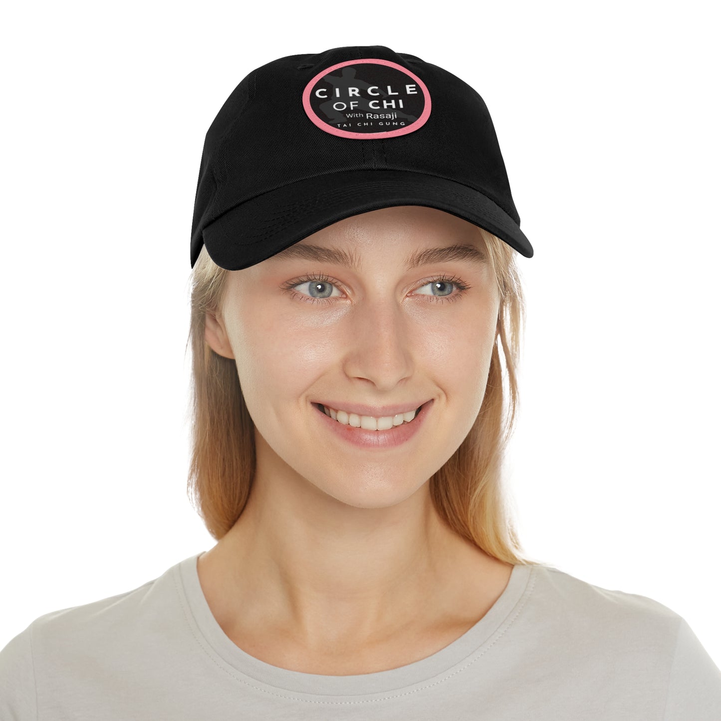 Circle of Chi Dad Hat with Leather Patch