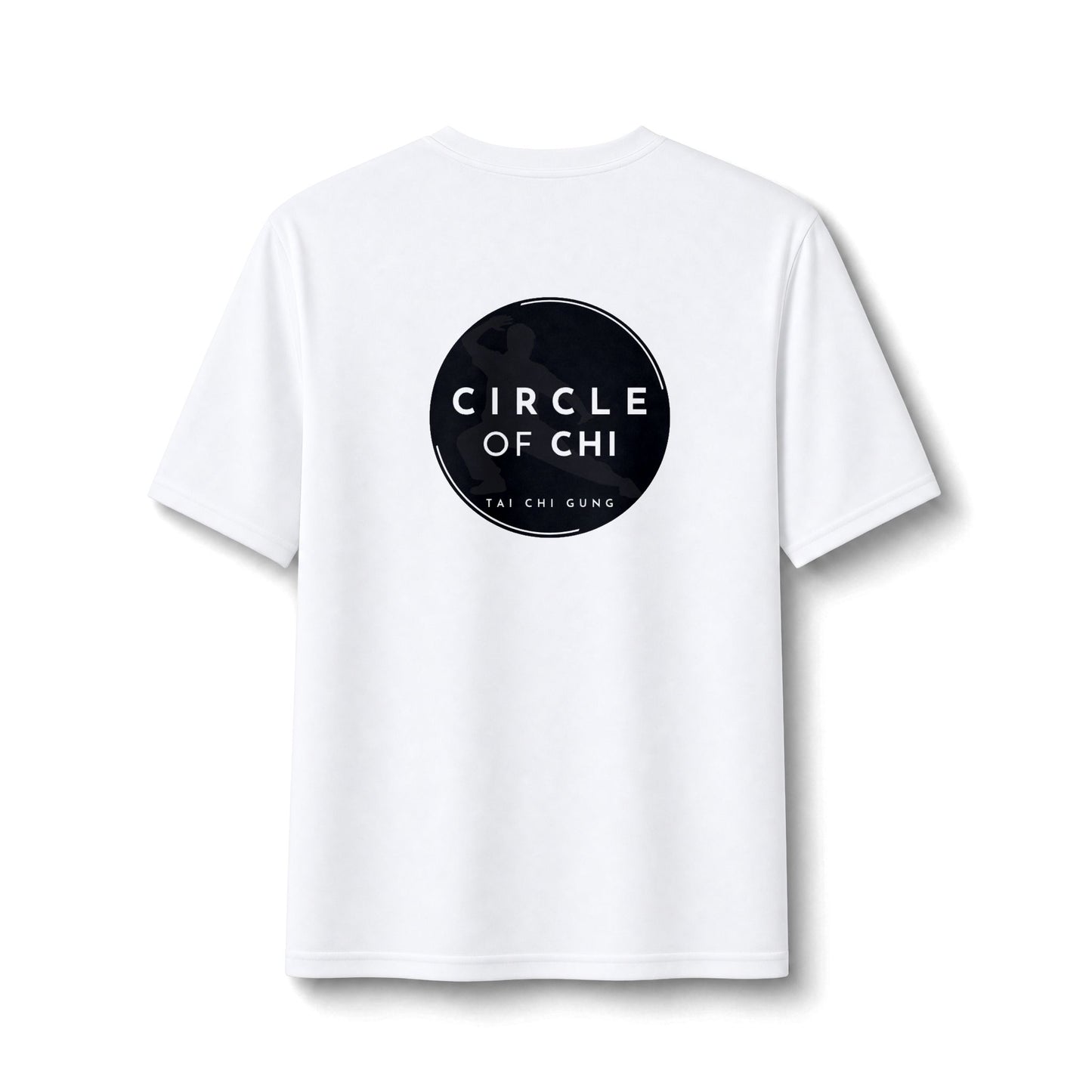Circle of Chi Performance Tee — Tai Chi Kung Black Circle Logo