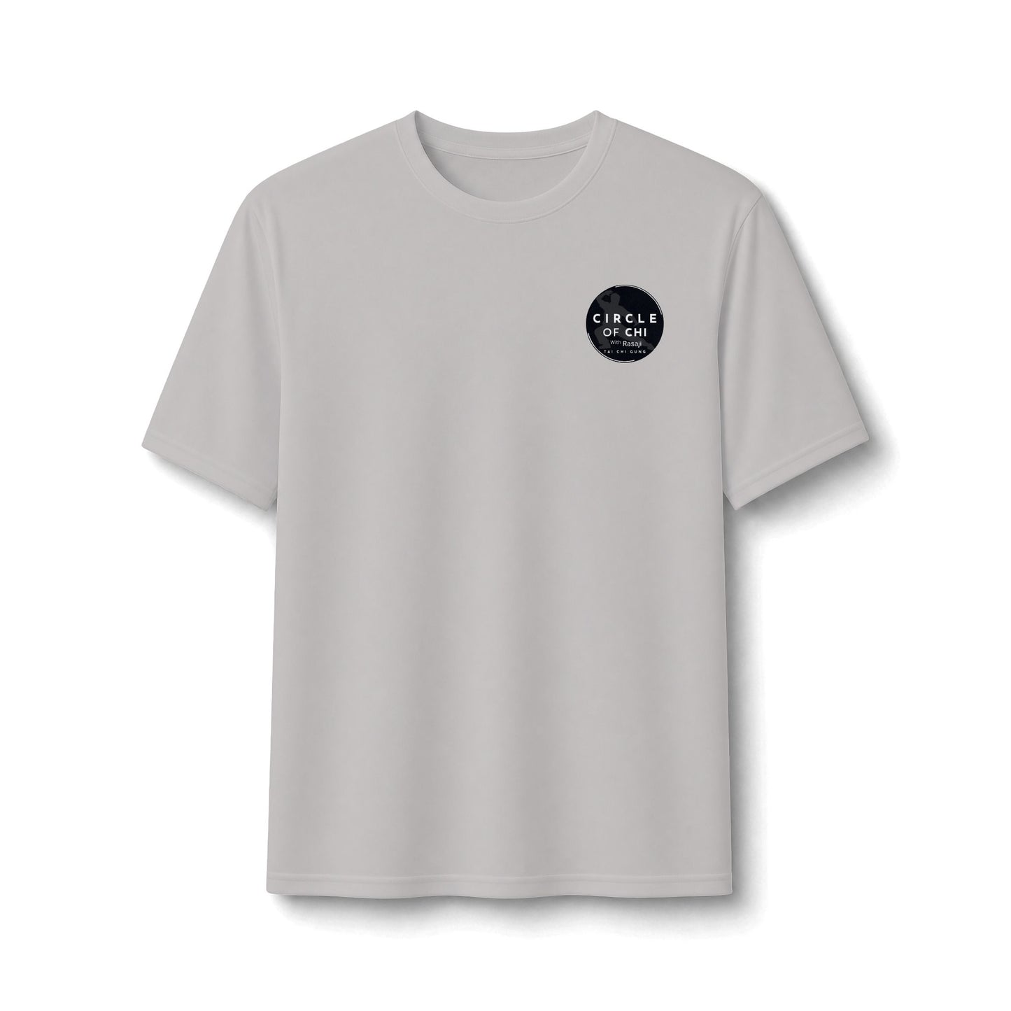 Circle of Chi Performance Tee — Tai Chi Kung Black Circle Logo