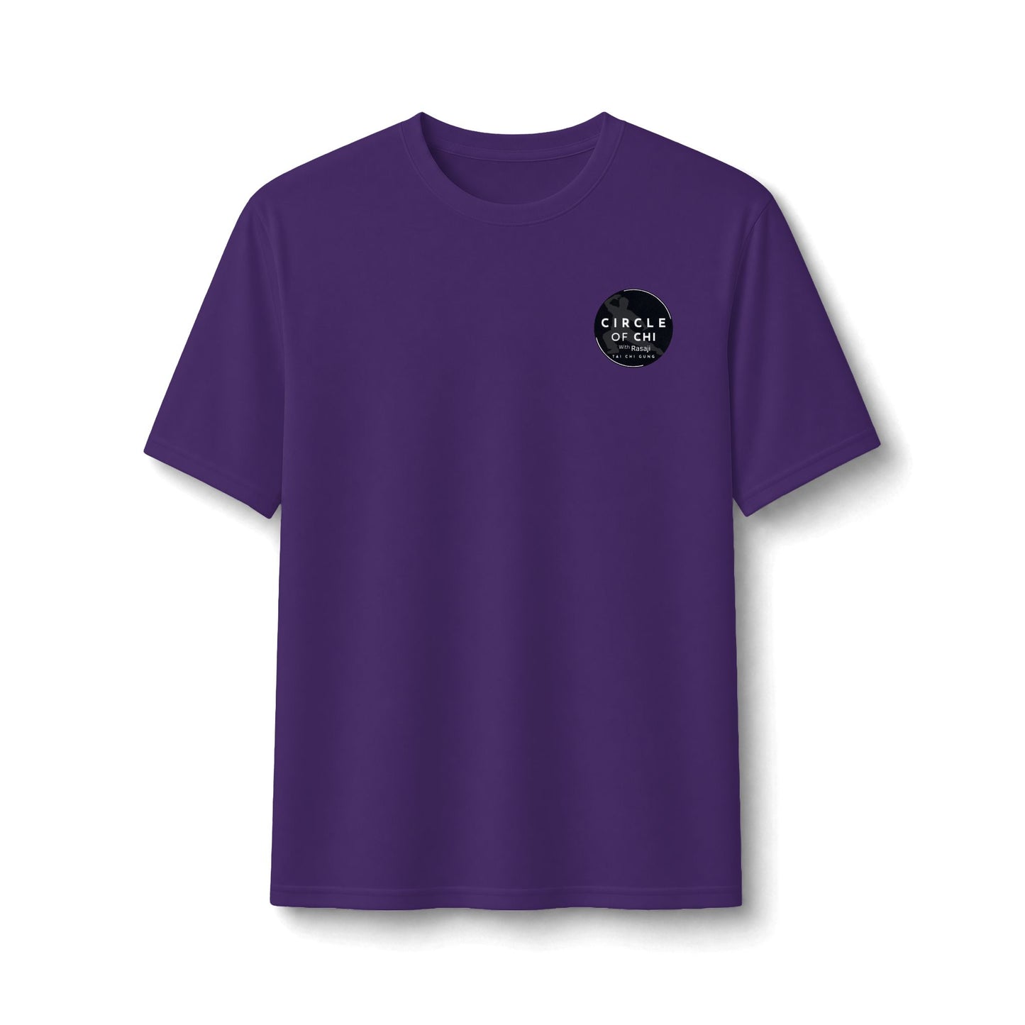 Circle of Chi Performance Tee — Tai Chi Kung Black Circle Logo