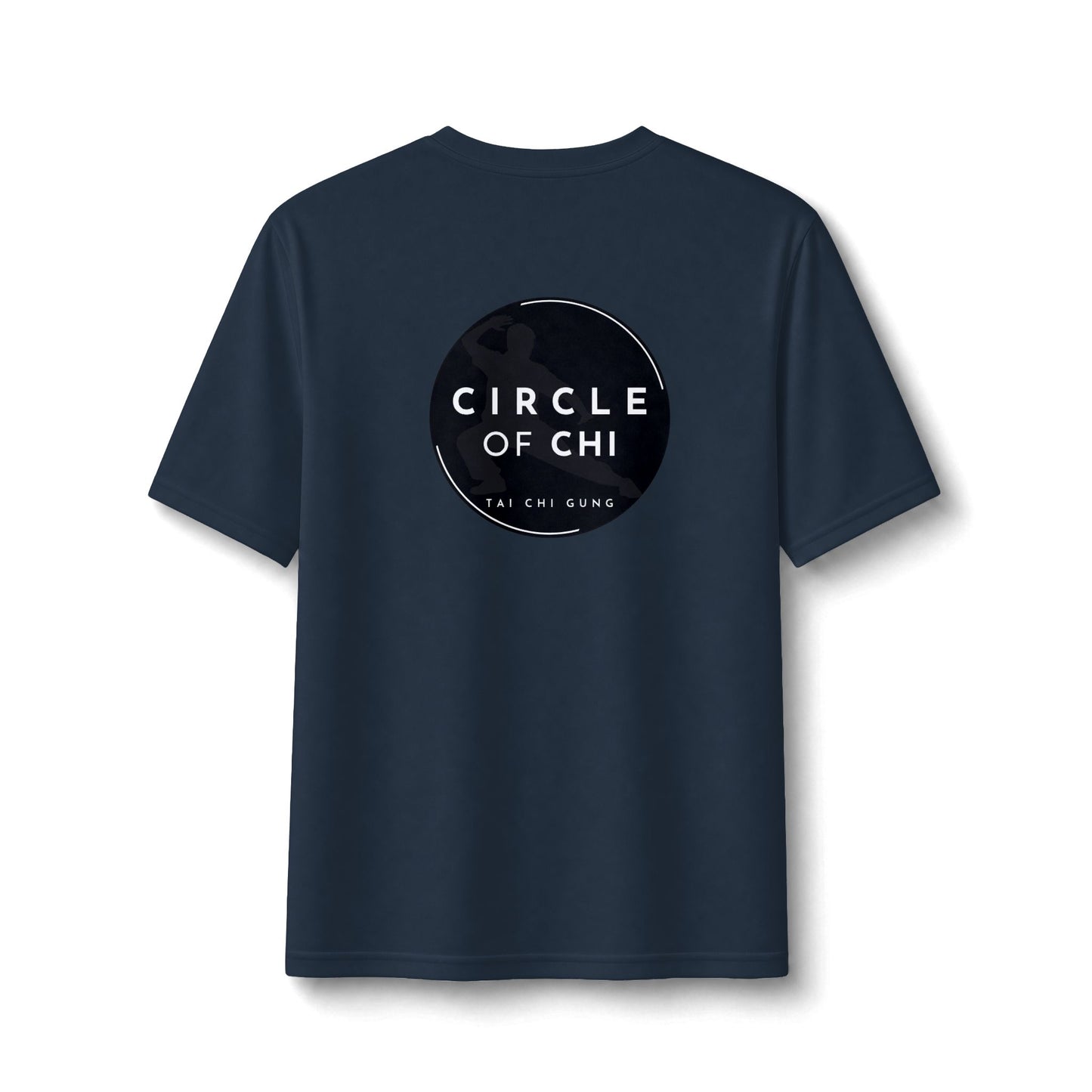 Circle of Chi Performance Tee — Tai Chi Kung Black Circle Logo