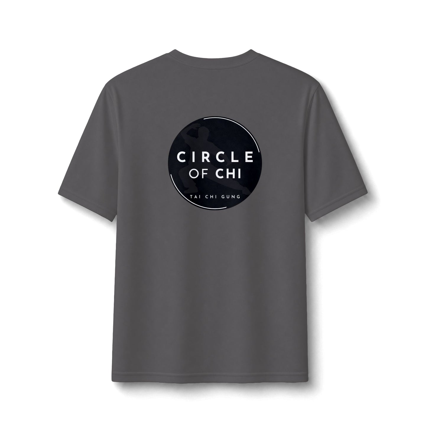 Circle of Chi Performance Tee — Tai Chi Kung Black Circle Logo