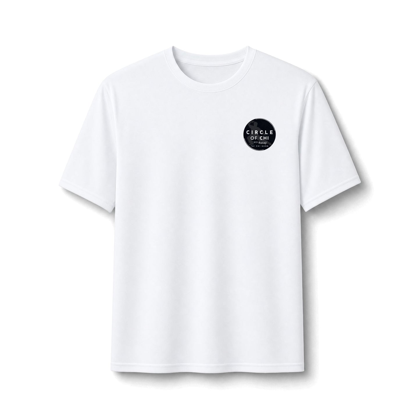 Circle of Chi Performance Tee — Tai Chi Kung Black Circle Logo