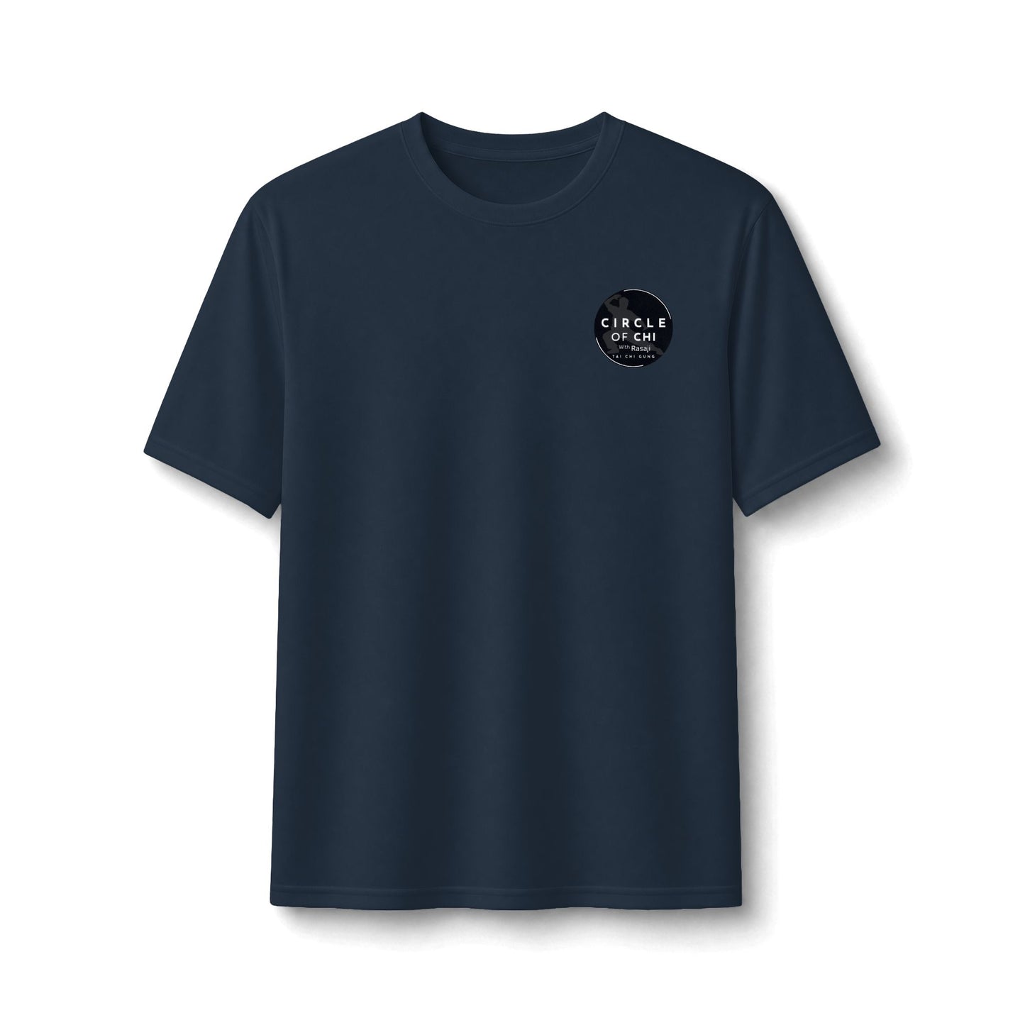 Circle of Chi Performance Tee — Tai Chi Kung Black Circle Logo