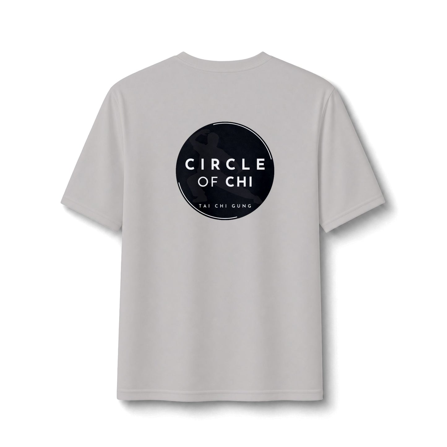 Circle of Chi Performance Tee — Tai Chi Kung Black Circle Logo