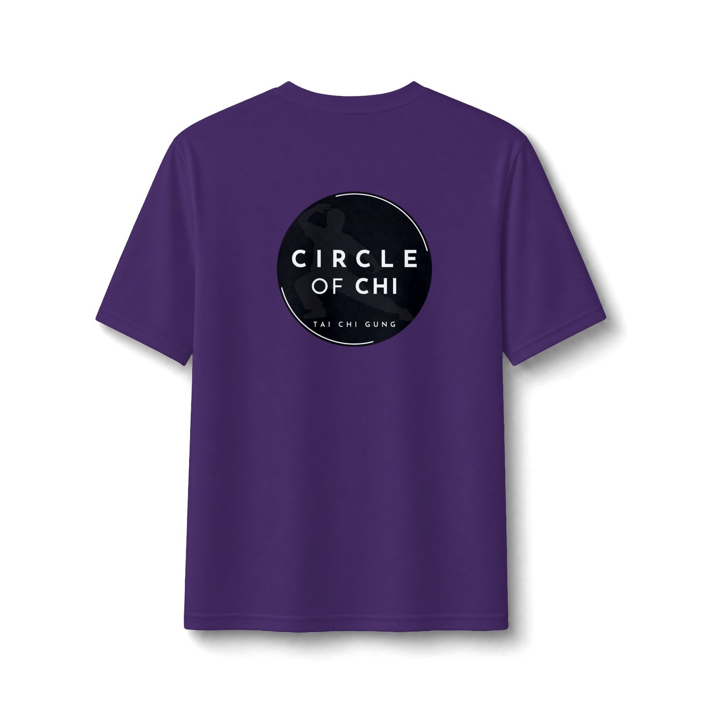 Circle of Chi Performance Tee — Tai Chi Kung Black Circle Logo