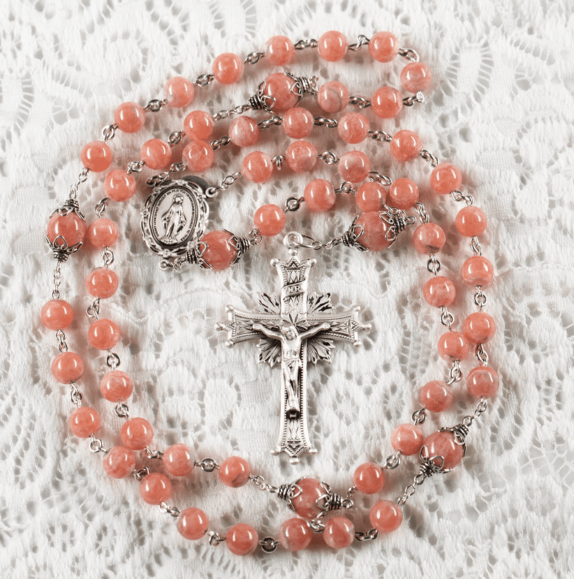 Rhodonosite Rosary